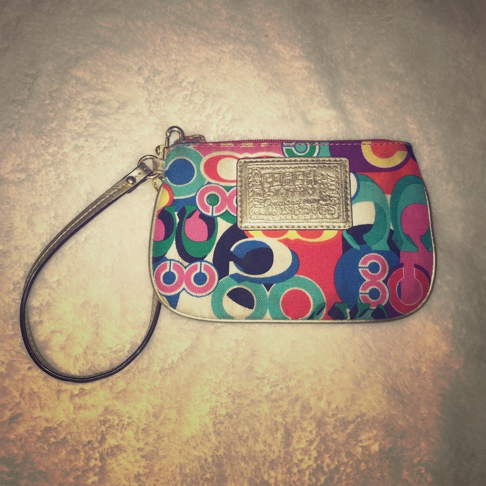 Coach wristlet/wallet